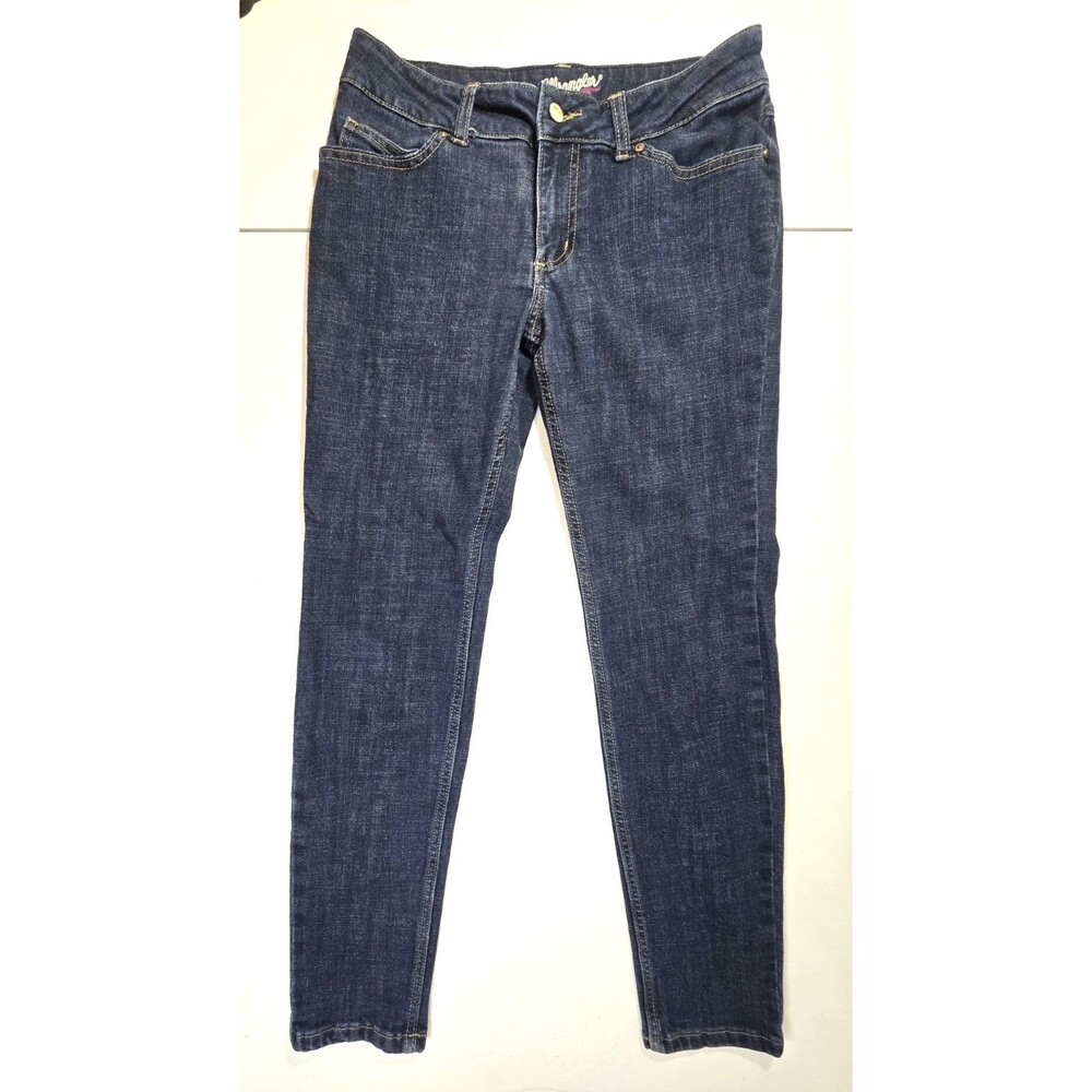 Wrangler Womens Skinny Jeans W30  L30  Size 7/30 Blue Stretch Comfort